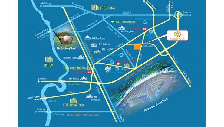DỰ ÁN CENTURY CITY SÂN BAY LONG THÀNH ĐỒNG NAI - BÀN GIAO SỔ THÁNG 11/2022